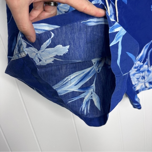Vintage Polo Ralph Lauren Blue Floral Hawaiian Board Shorts - Picture 8 of 12